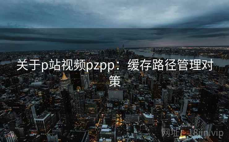 关于p站视频pzpp:缓存路径管理对策 关于p站视频pzpp:缓存路径管理对策